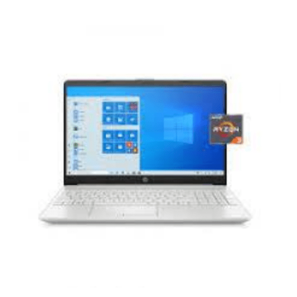 HP Laptop 15-dw1310nia | Core i3-10110U dual | 8GB DDR4 1DM 2666 | 1TB 5400RPM | Intel HD Graphics – UMA | Touch/15.6 HD  | Natural Silver | ₦360,000.00